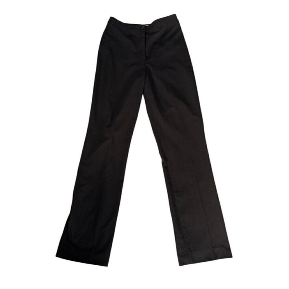 Badgley Mischka Women's Sz 4 Black Pleated Dress Career Pants